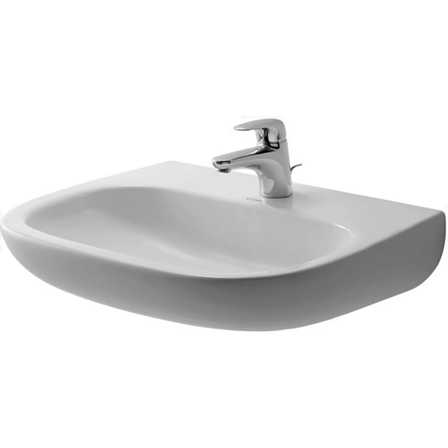 Duravit Waschbecken D-Code Med 55 cm Weiß günstig online kaufen