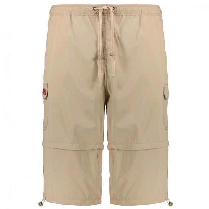 ABRAXAS Shorts Zipp-Off-Bermuda in Übergröße, rot günstig online kaufen