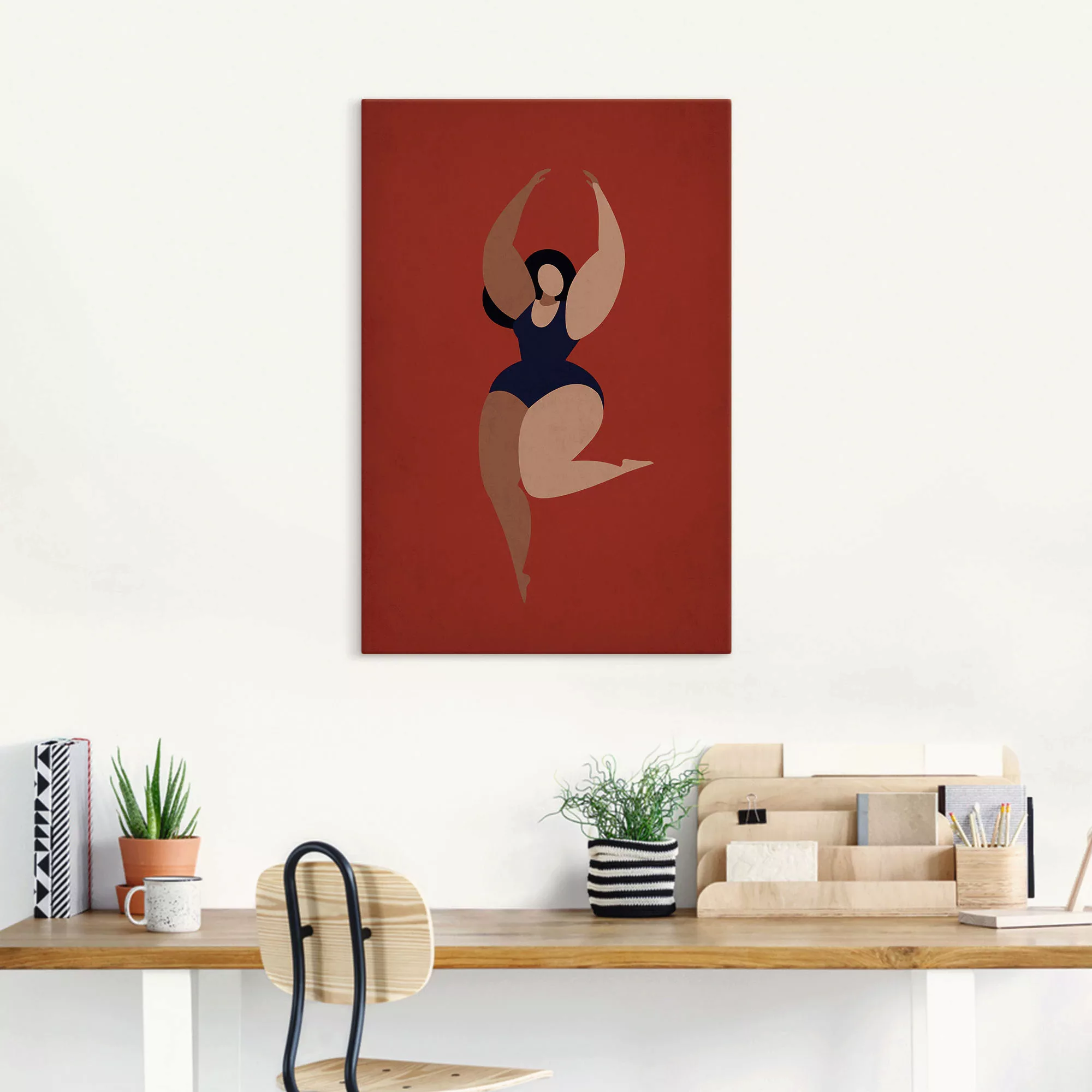 Artland Leinwandbild »Prima Ballerina«, Bilder von Frauen, (1 St.), auf Kei günstig online kaufen