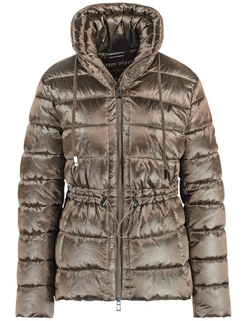 GERRY WEBER Winterjacke Gefütterte Outdoorjacke mit dezentem Snake Print günstig online kaufen