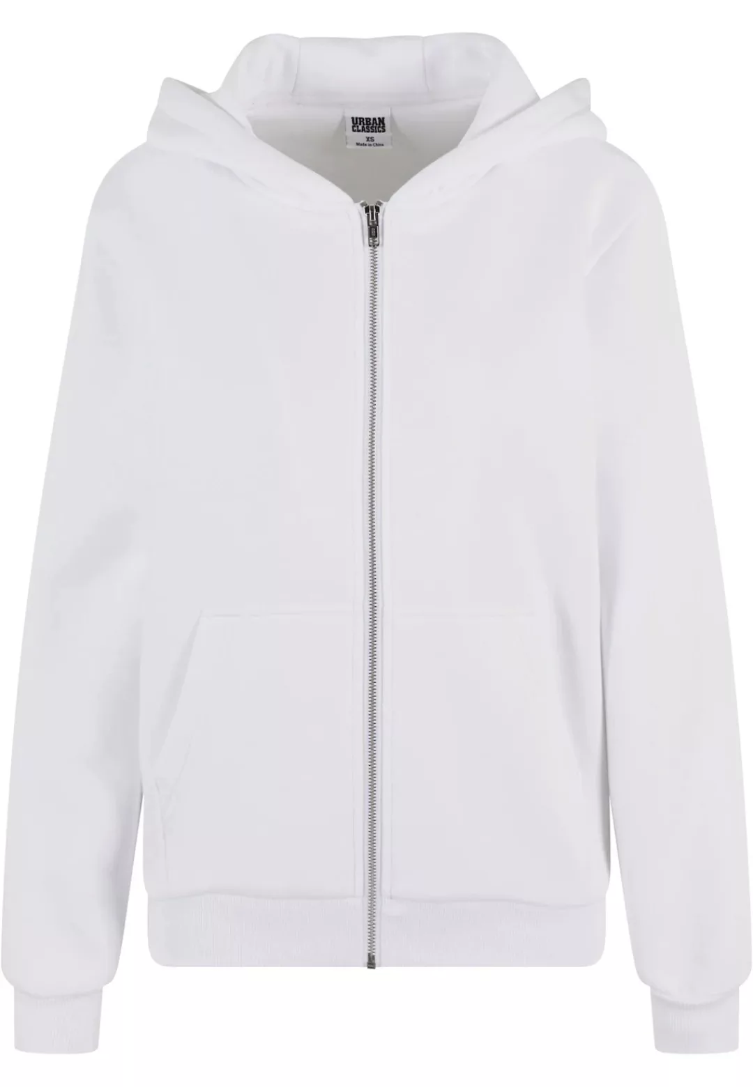 URBAN CLASSICS Cardigan "Urban Classics Ladies Fluffy Zip Cardigan" günstig online kaufen