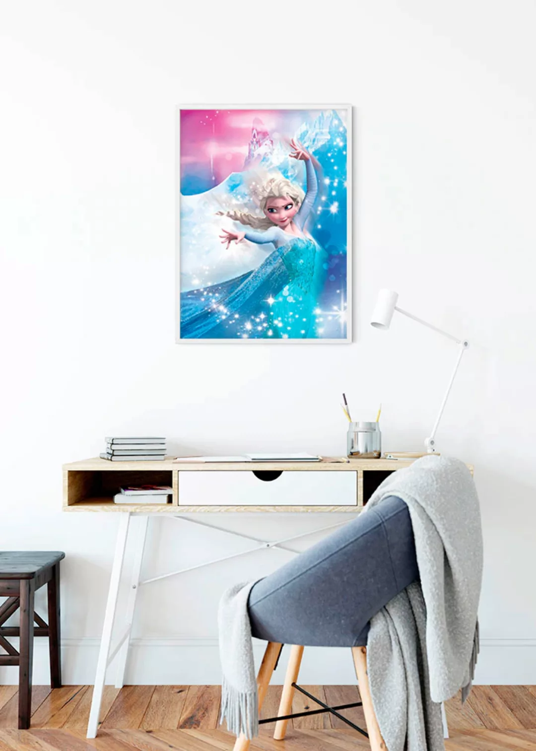 Komar Bild "Frozen 2 Elsa Action", Disney, (1 St.), Wandbild zur Dekoration günstig online kaufen
