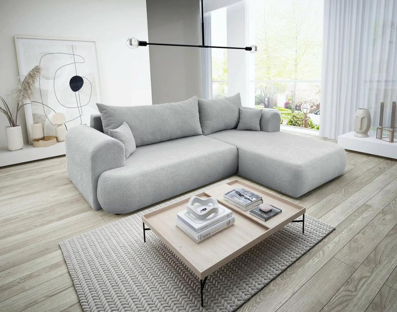 Luxusbetten24 Schlafsofa Designer Sofa Baron L, mit Schlaffunktion und Stau günstig online kaufen