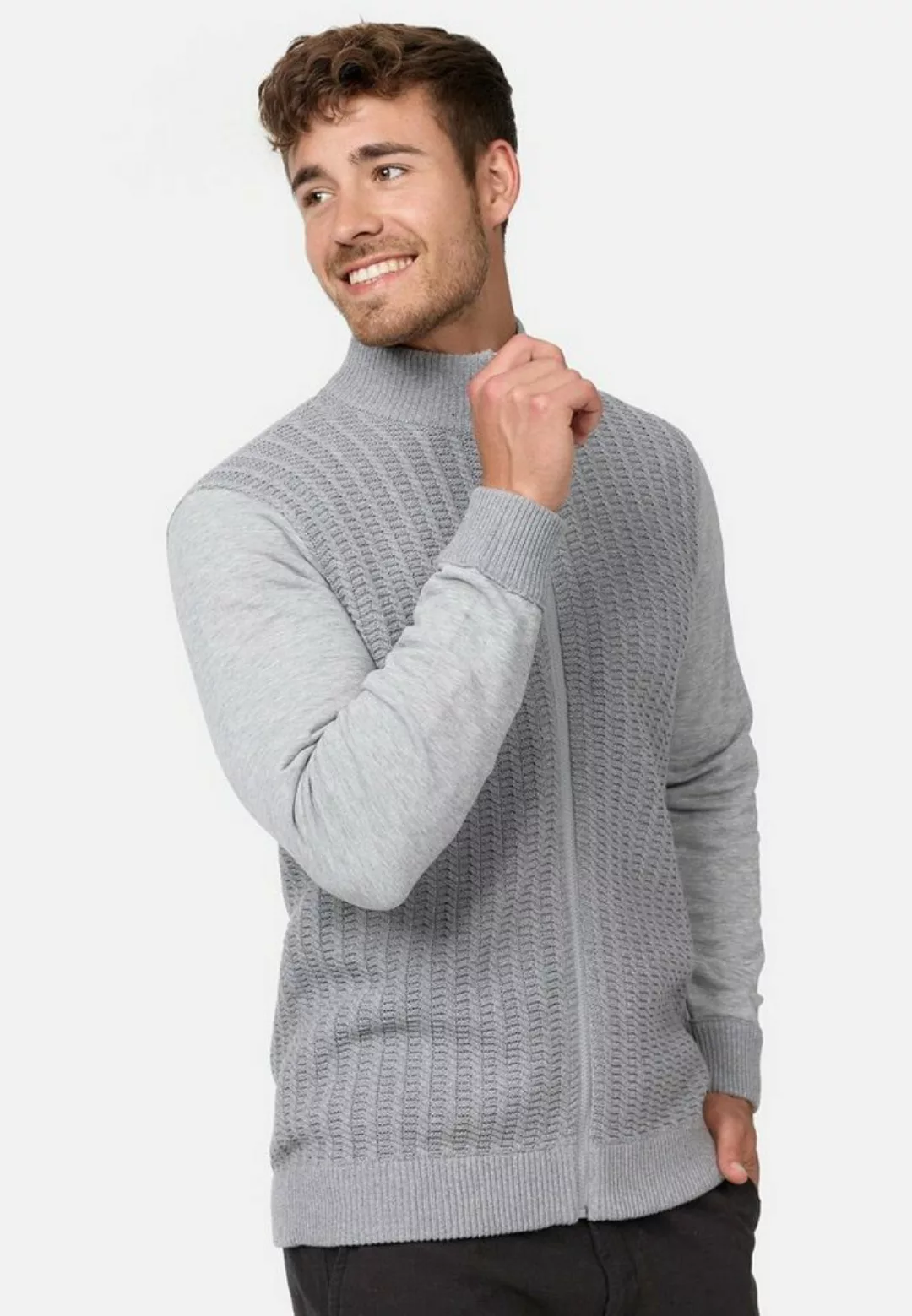 Indicode Strickjacke INCason günstig online kaufen