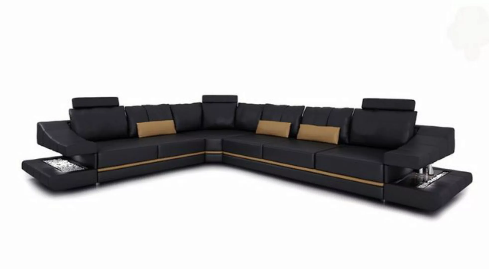 JVmoebel Ecksofa, Ledersofa Ecksofa Couch Designer Polster Sofa Couchen Sof günstig online kaufen