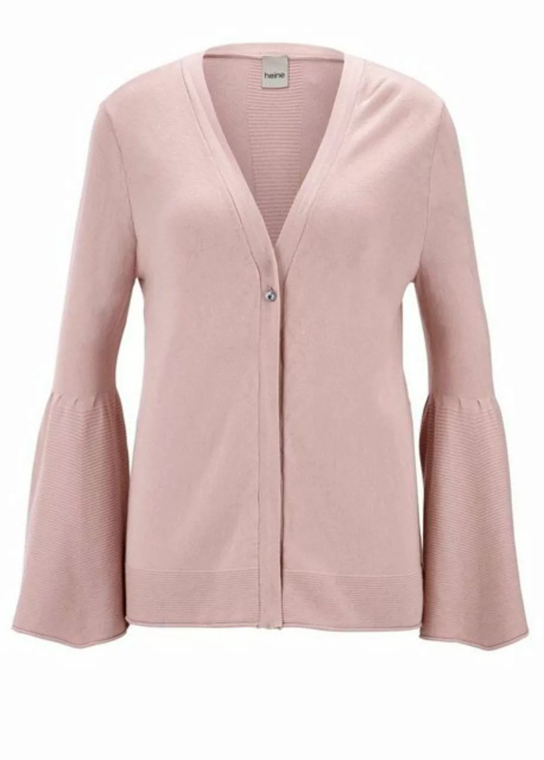 heine Strickjacke HEINE Damen Feinstrickjacke, rosé günstig online kaufen