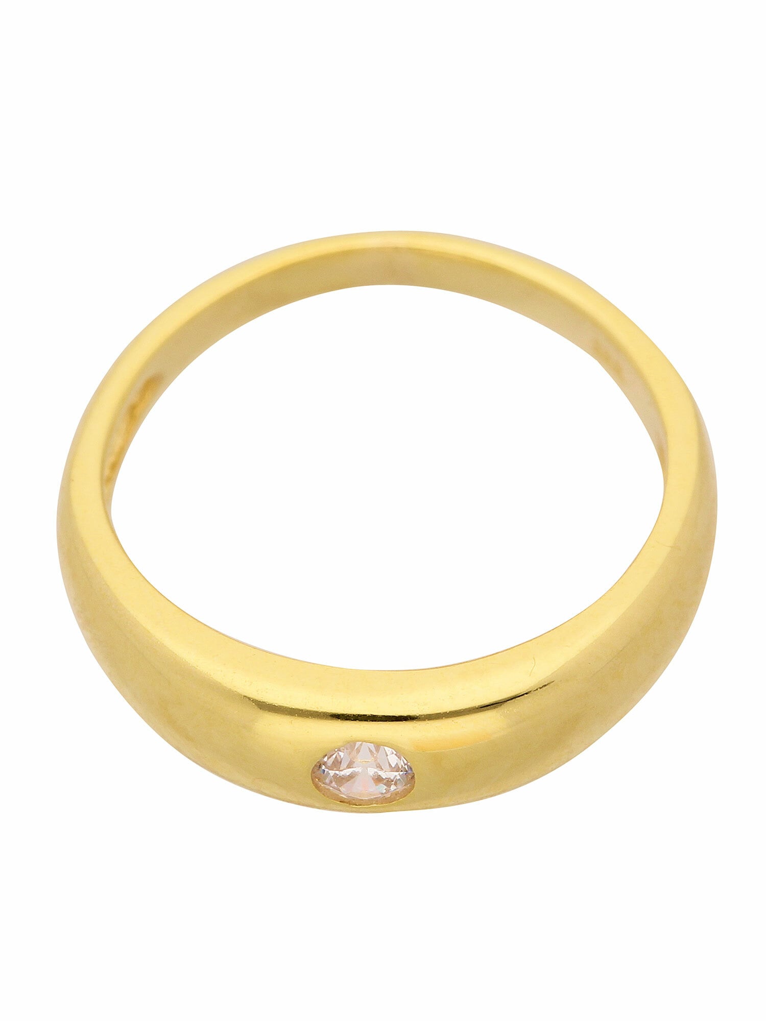 Adelia´s Kettenanhänger "333 Gold Anhänger Taufring mit Zirkonia Ø 11,2 mm" günstig online kaufen