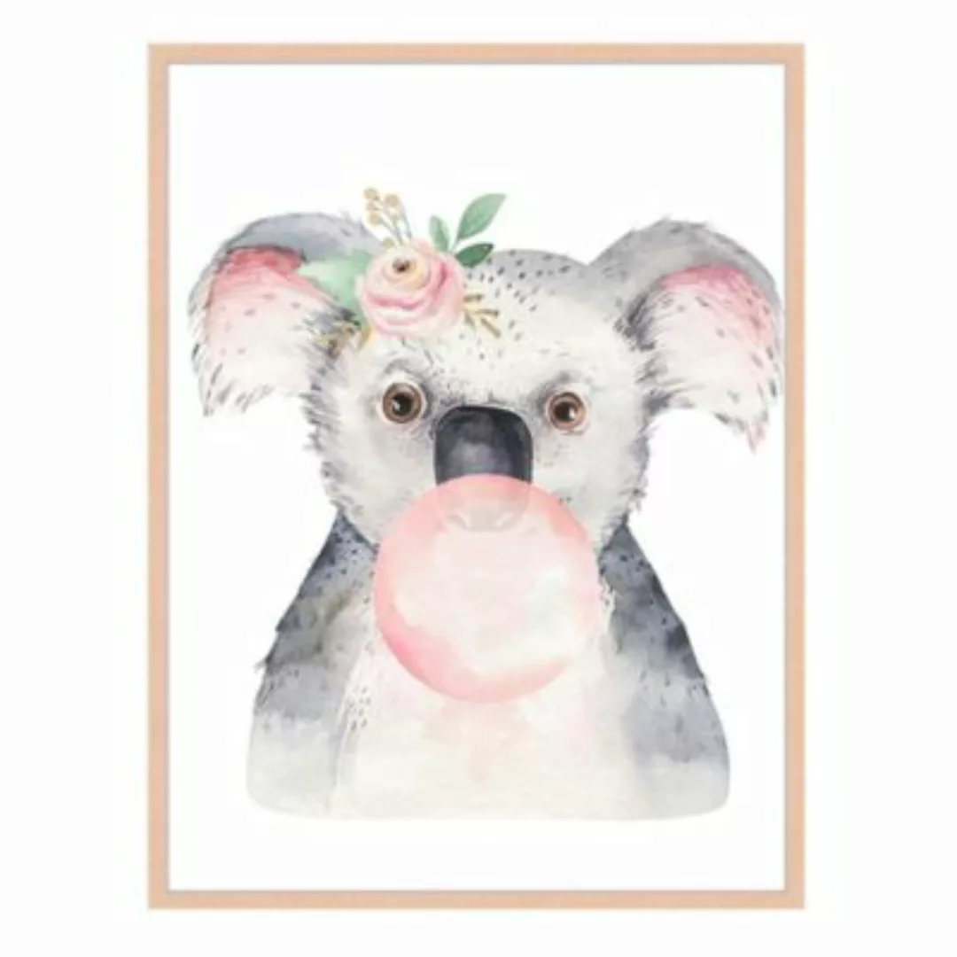 Milan Moon Wandbild Koala beige Gr. 50 x 60 günstig online kaufen