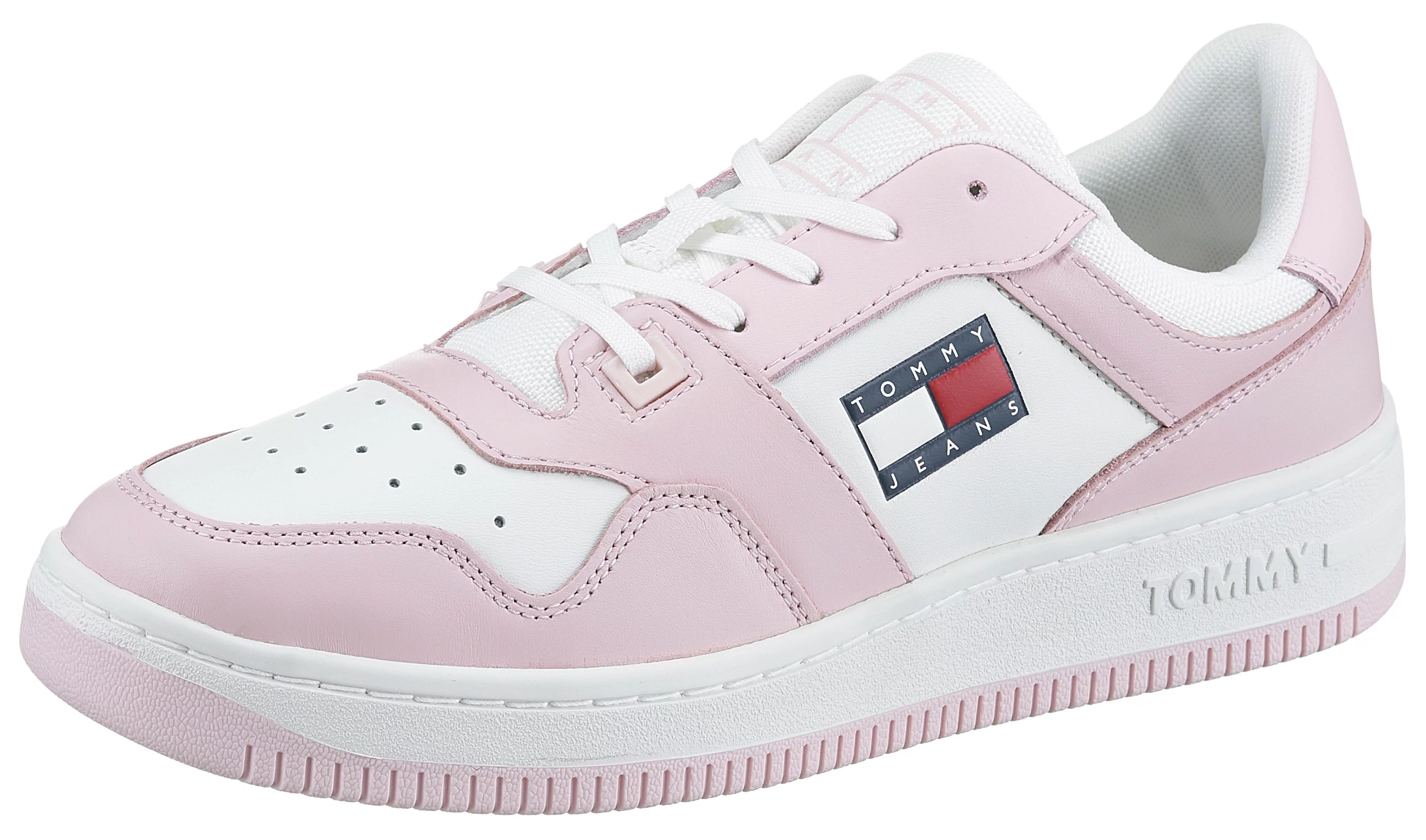 Tommy Jeans Keilsneaker "TOMMY JEANS RETRO BASKET WMN", mit seitlicher Logo günstig online kaufen