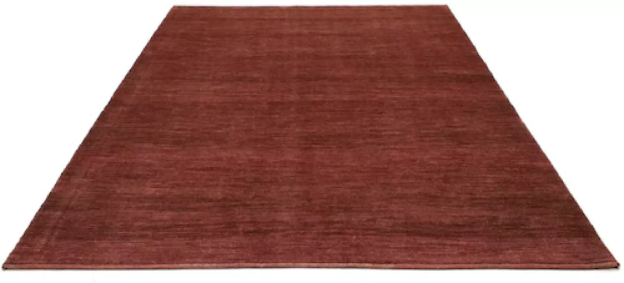 morgenland Wollteppich »Gabbeh Teppich handgeknüpft braun«, rechteckig günstig online kaufen