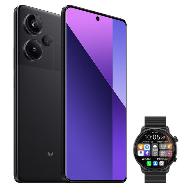 Xiaomi Redmi Note 13 Pro+ 5G 8+256GB Smartphone & Smartwatch Handy (6.67 Zo günstig online kaufen