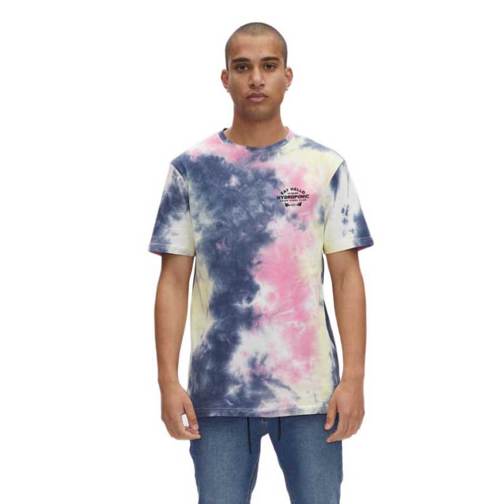 Hydroponic Good Vibes Kurzärmeliges T-shirt XL Tie Dye Blue Yellow günstig online kaufen