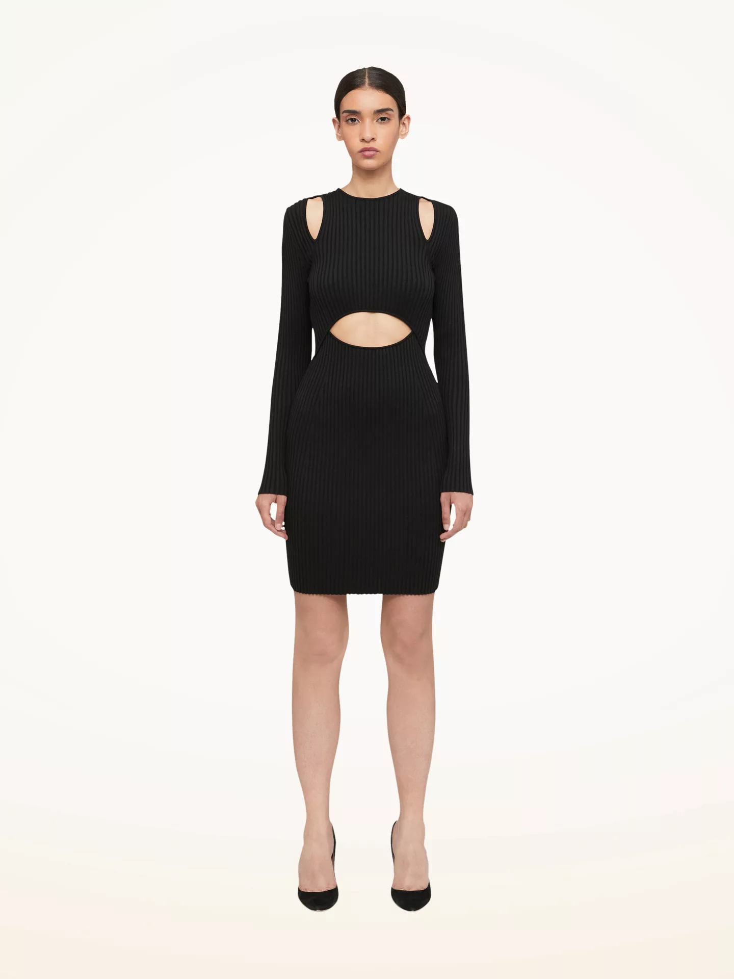 Wolford - Contoured Ribs Dress, Frau, black, Größe: S günstig online kaufen