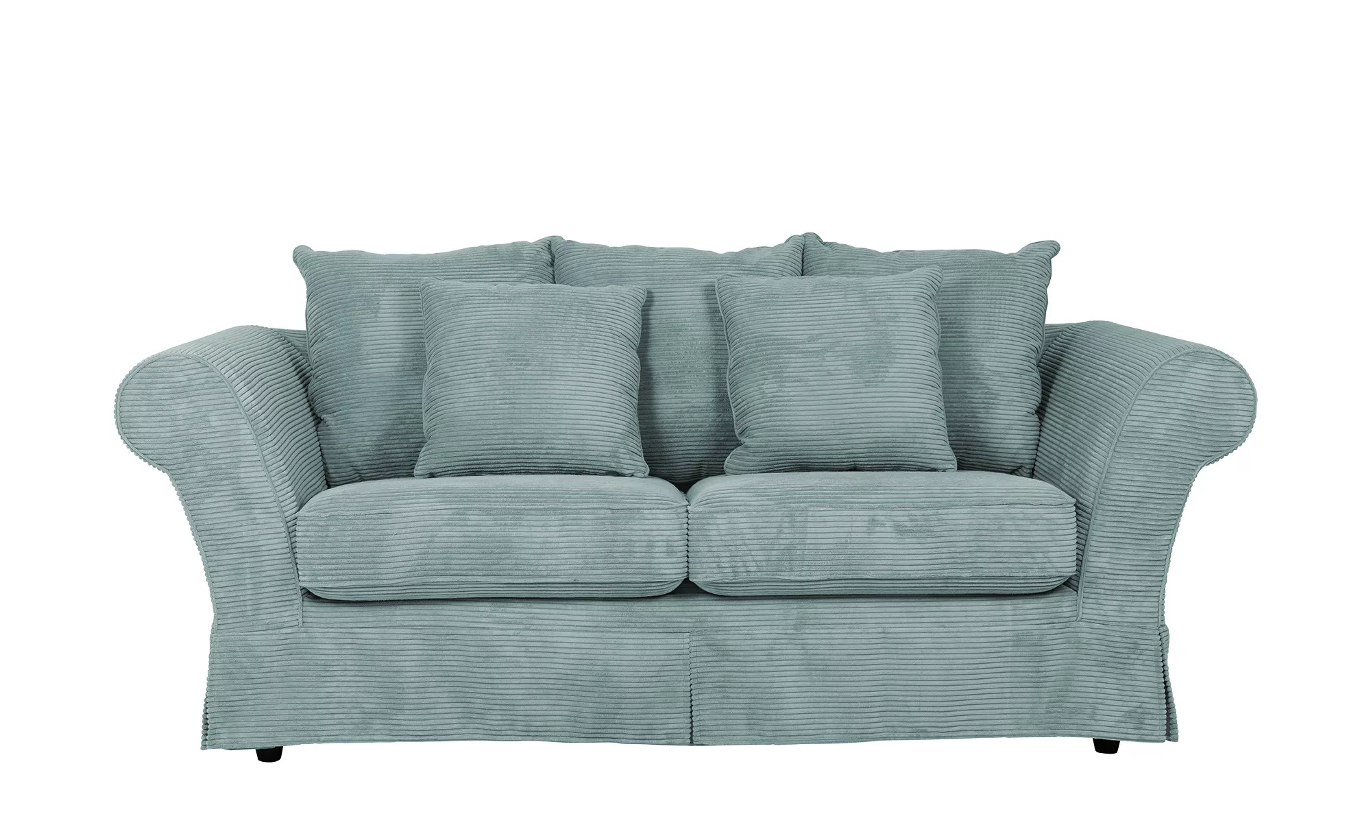 Einzelsofa  Olivia ¦ blau ¦ Maße (cm): B: 215 H: 100 T: 98.0 Polstermöbel > günstig online kaufen