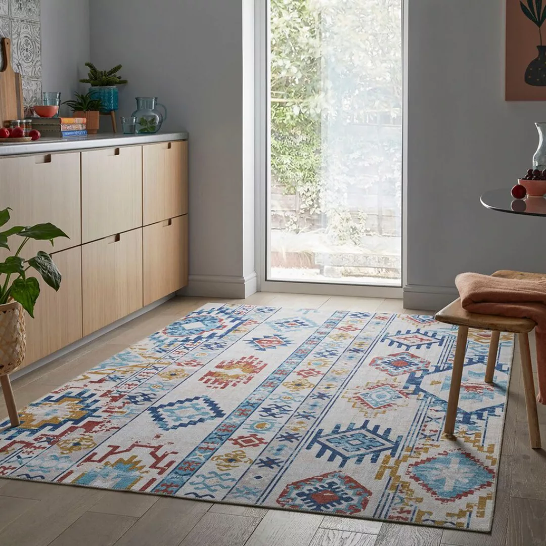 FLAIR RUGS Teppich »Ramona«, rechteckig, maschinenwaschbar, Wohnzimmer günstig online kaufen