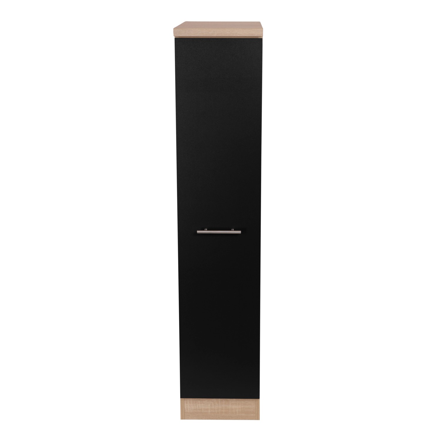 Respekta Apothekerschrank Merle 30 cm Schwarz günstig online kaufen