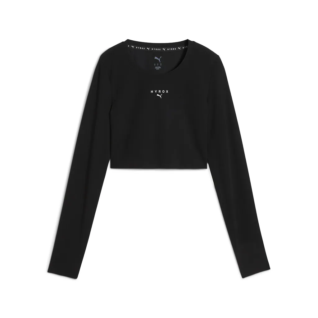 PUMA Trainingsshirt "PUMA x HYROX SHAPELUXE Cropped Langarmshirt Damen" günstig online kaufen