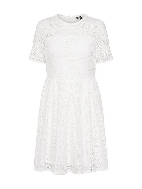 Vero Moda Spitzenkleid HONEY (1-tlg) Spitze, Falten günstig online kaufen