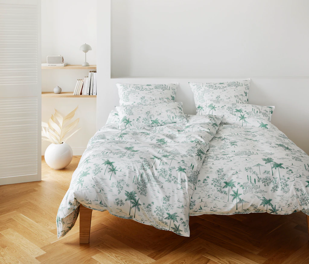 Elegante Bettwäsche »Positano«, angenehmes Hautgefühl günstig online kaufen