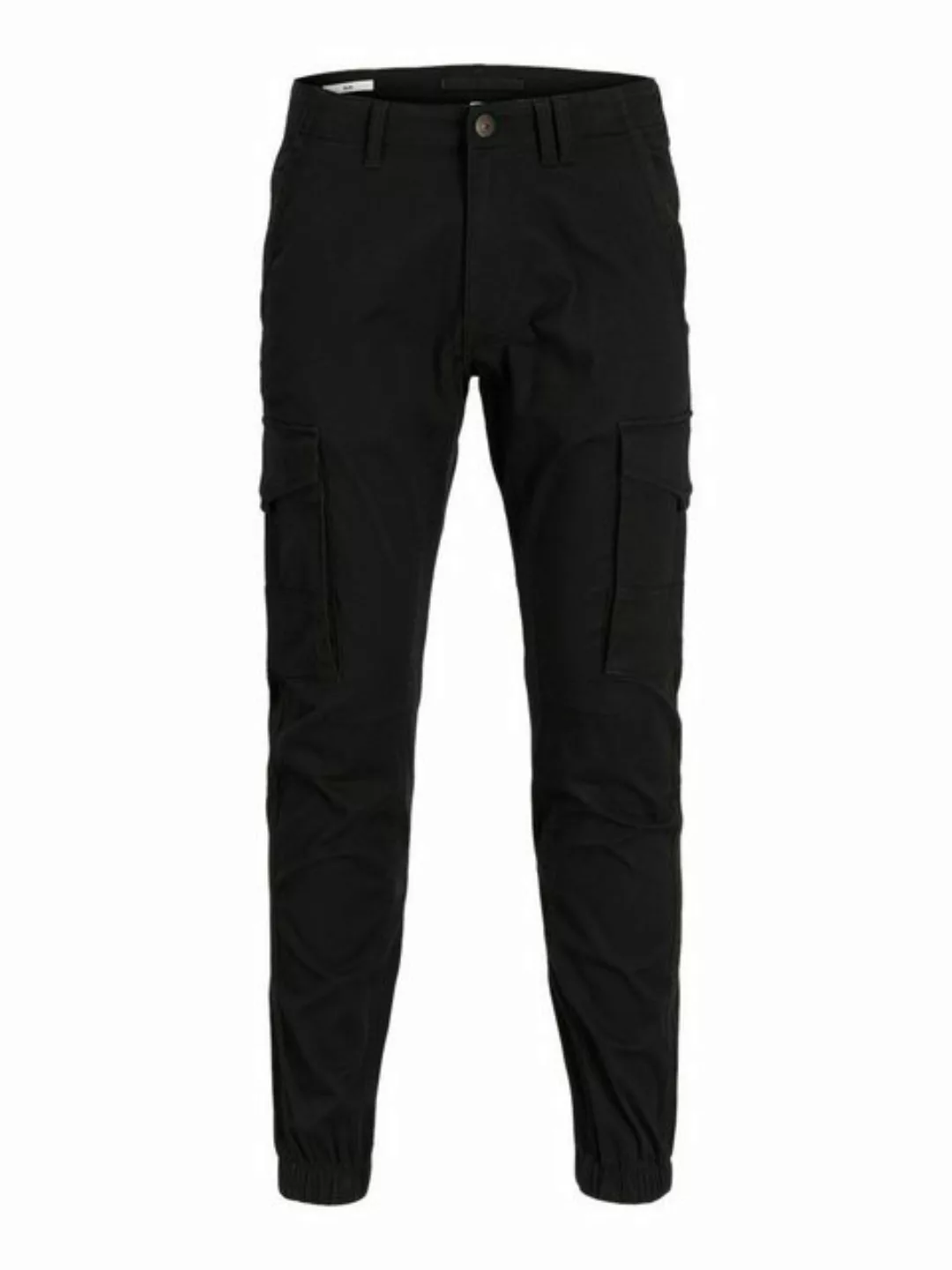 Jack & Jones Herren Cargohose JJIPAUL JJFLAKE AKM 542 -Tapered Fit - Schwar günstig online kaufen