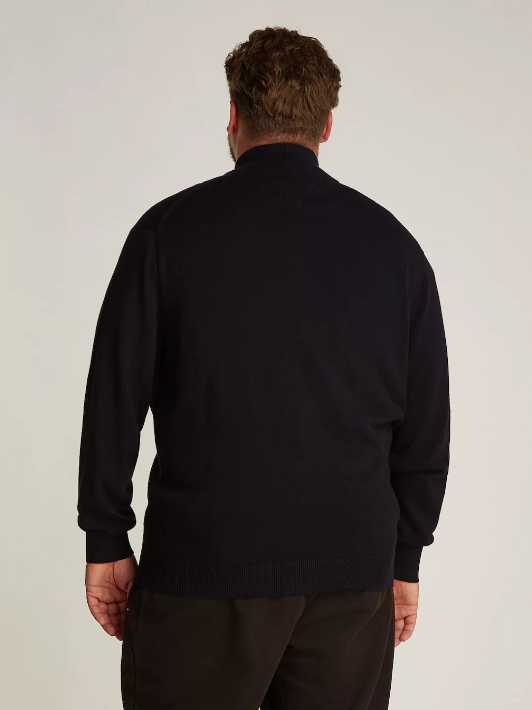 Tommy Hilfiger Big & Tall Cardigan "BT-PIMA ORG CTN CASHMERE ZTHRU-B" günstig online kaufen