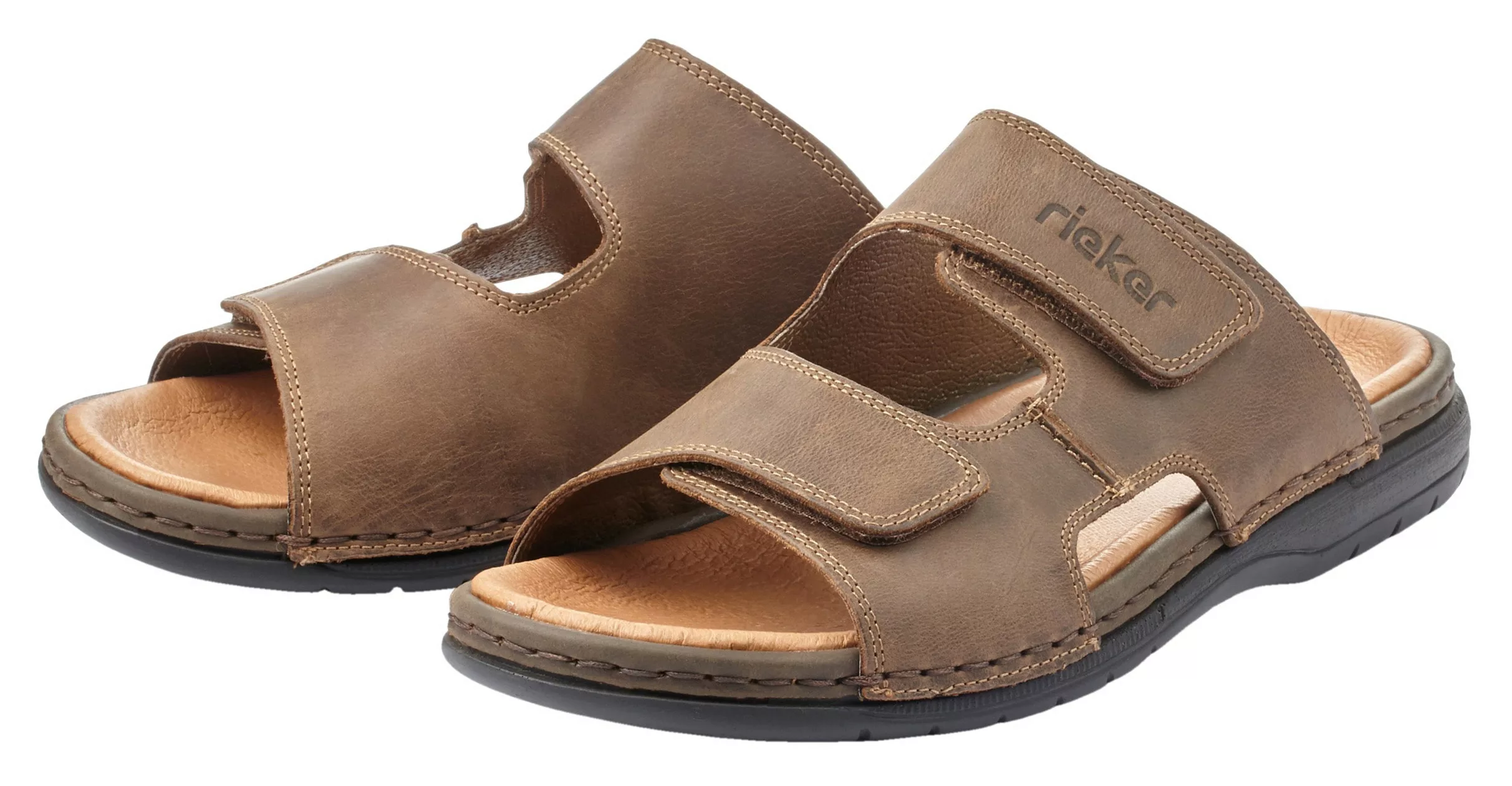 Rieker Pantolette, Sommerschuh, Strandschuh, Hausschuh mit weicher Innensoh günstig online kaufen