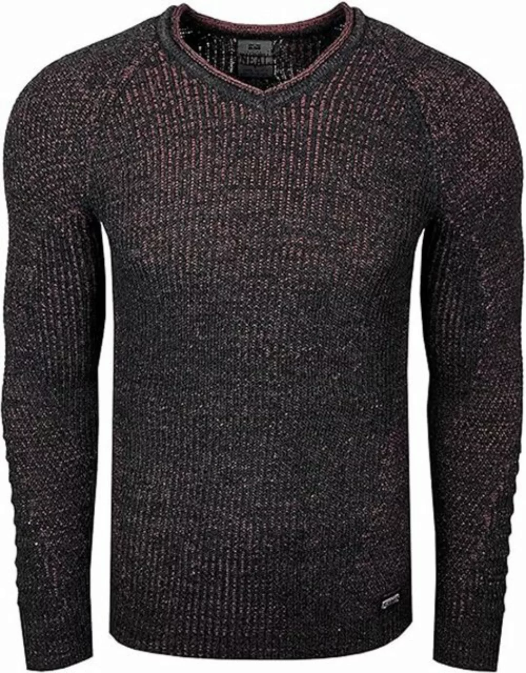 Rusty Neal Strickpullover mit ausgefallenem Strickmuster günstig online kaufen