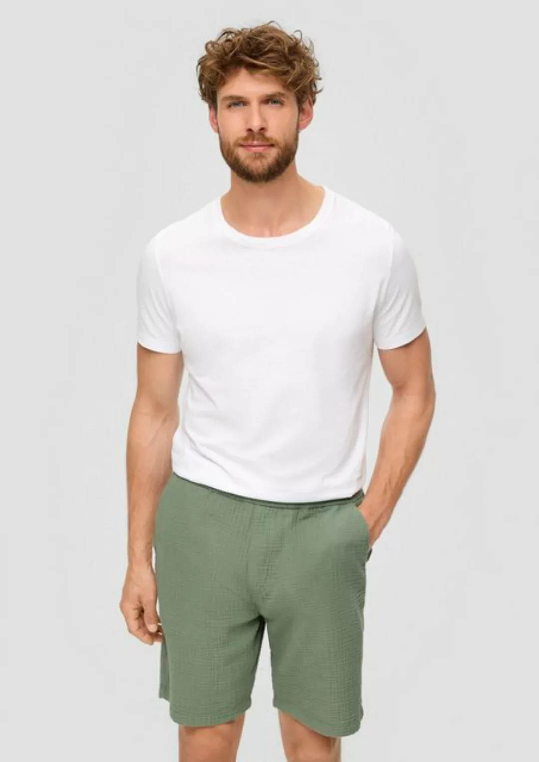 s.Oliver Bermudas Shorts aus Baumwolle im Relaxed Fit günstig online kaufen
