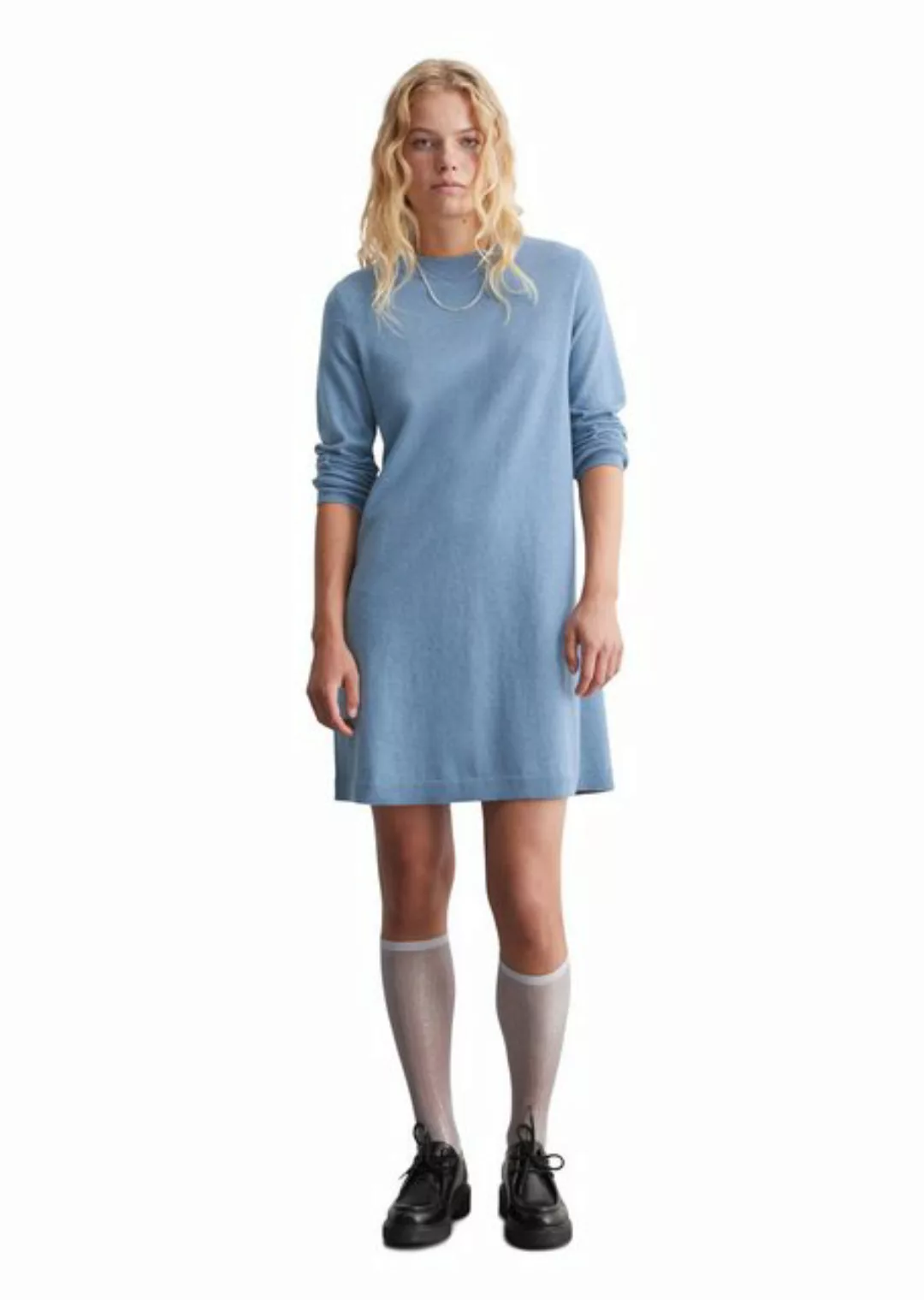 Marc O'Polo DENIM Strickkleid aus softem Bio-Baumwoll-Mix günstig online kaufen