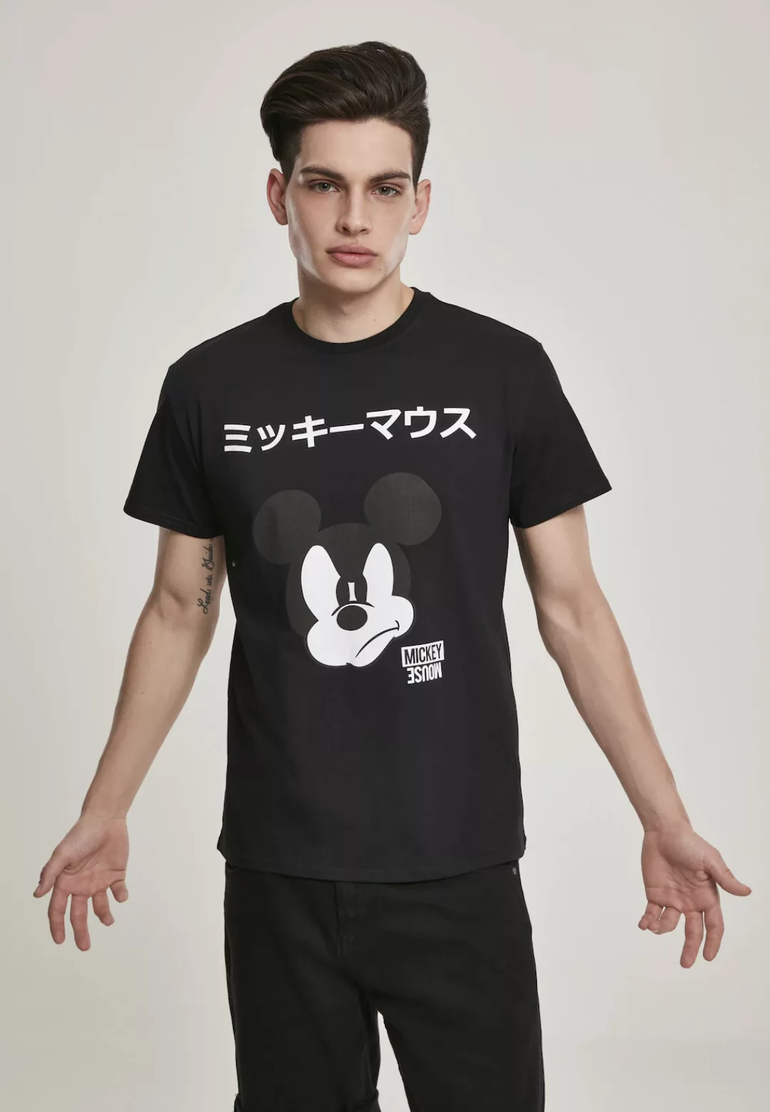 Merchcode T-Shirt "Merchcode Herren Mickey Japanese Tee" günstig online kaufen