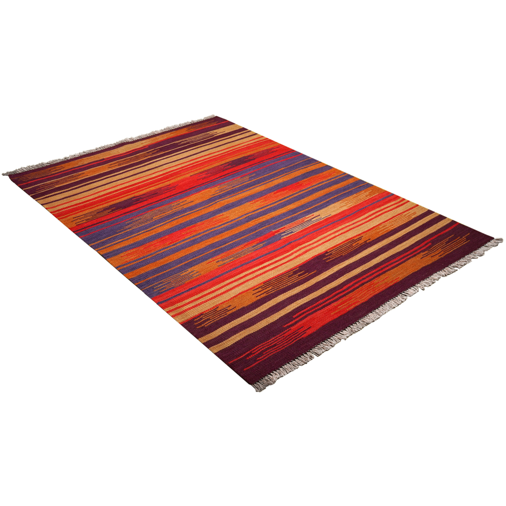 PersaTepp Teppich Kelim Gashgai multicolor B/L: ca. 124x181 cm günstig online kaufen