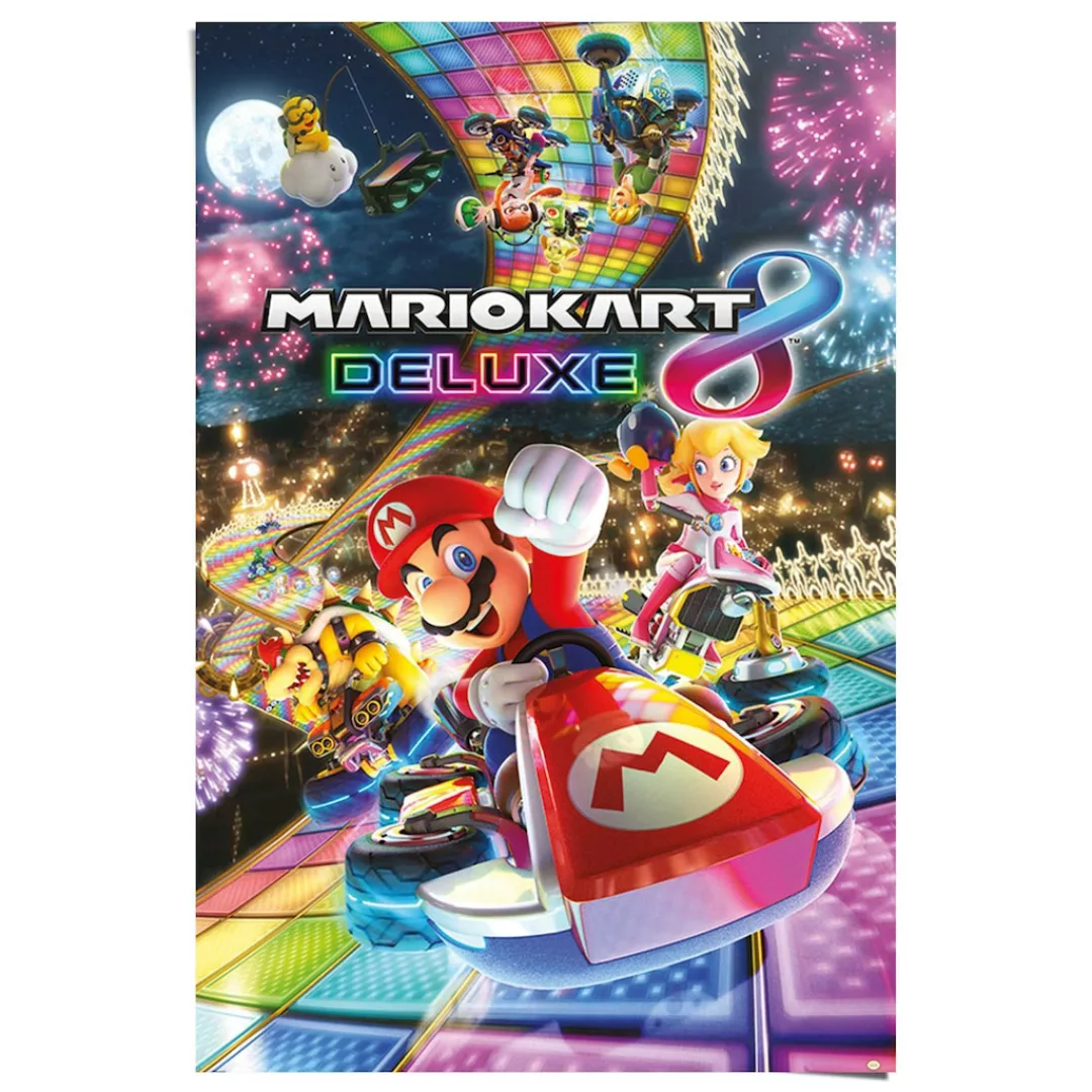 Reinders Poster "Mario Kart 8 - deluxe" günstig online kaufen