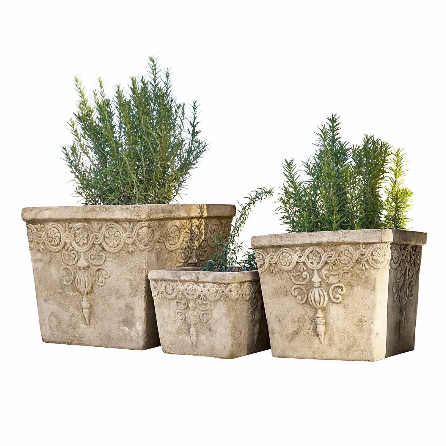 Mirabeau Übertopf Übertopf 3er Set Bissone günstig online kaufen