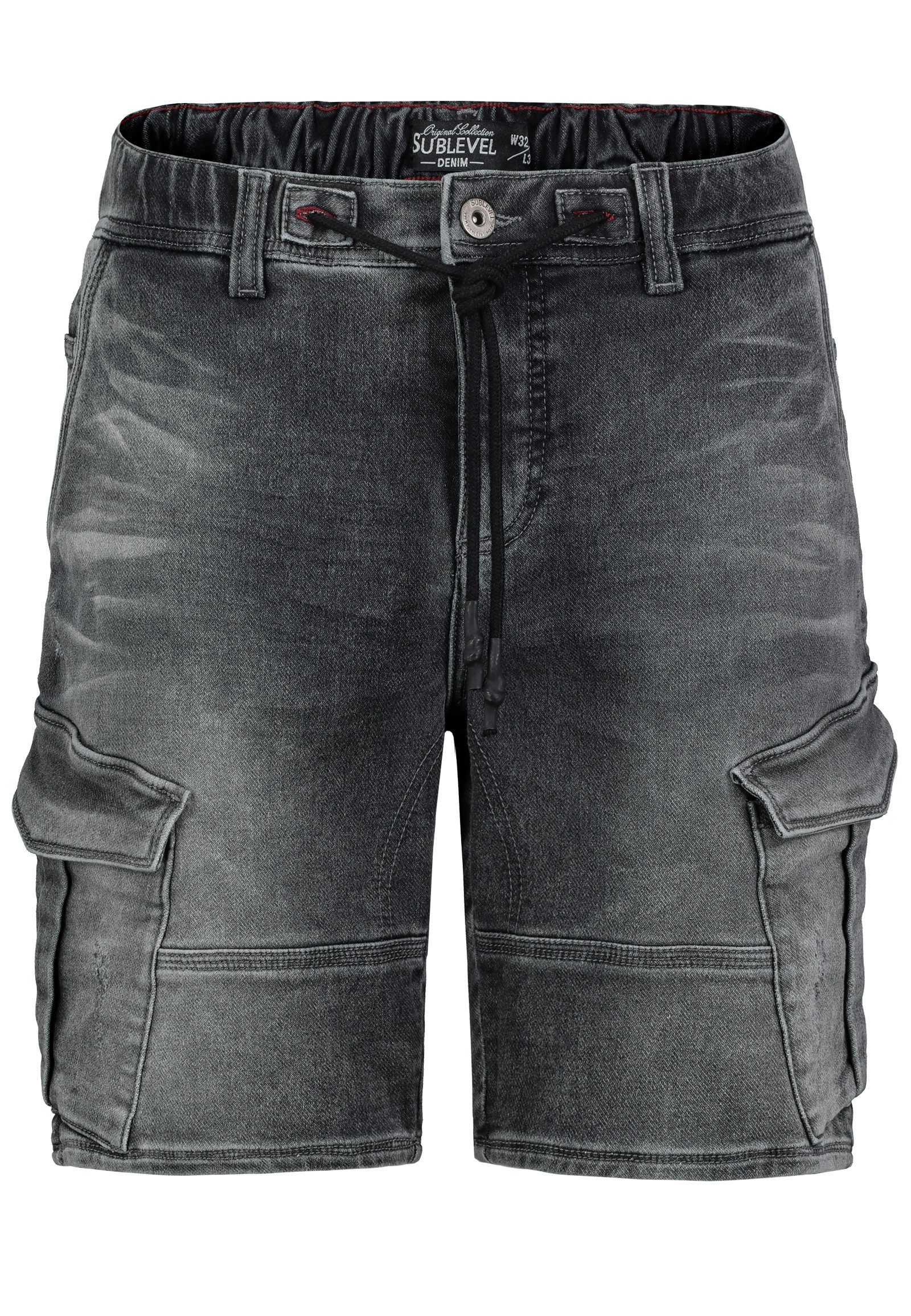 SUBLEVEL Shorts Herren Jogging Shorts Freizeit günstig online kaufen