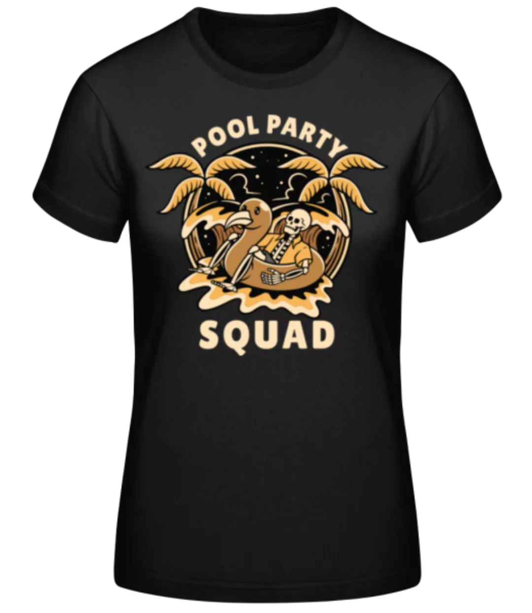 Pool Party Squad · Frauen Basic T-Shirt günstig online kaufen