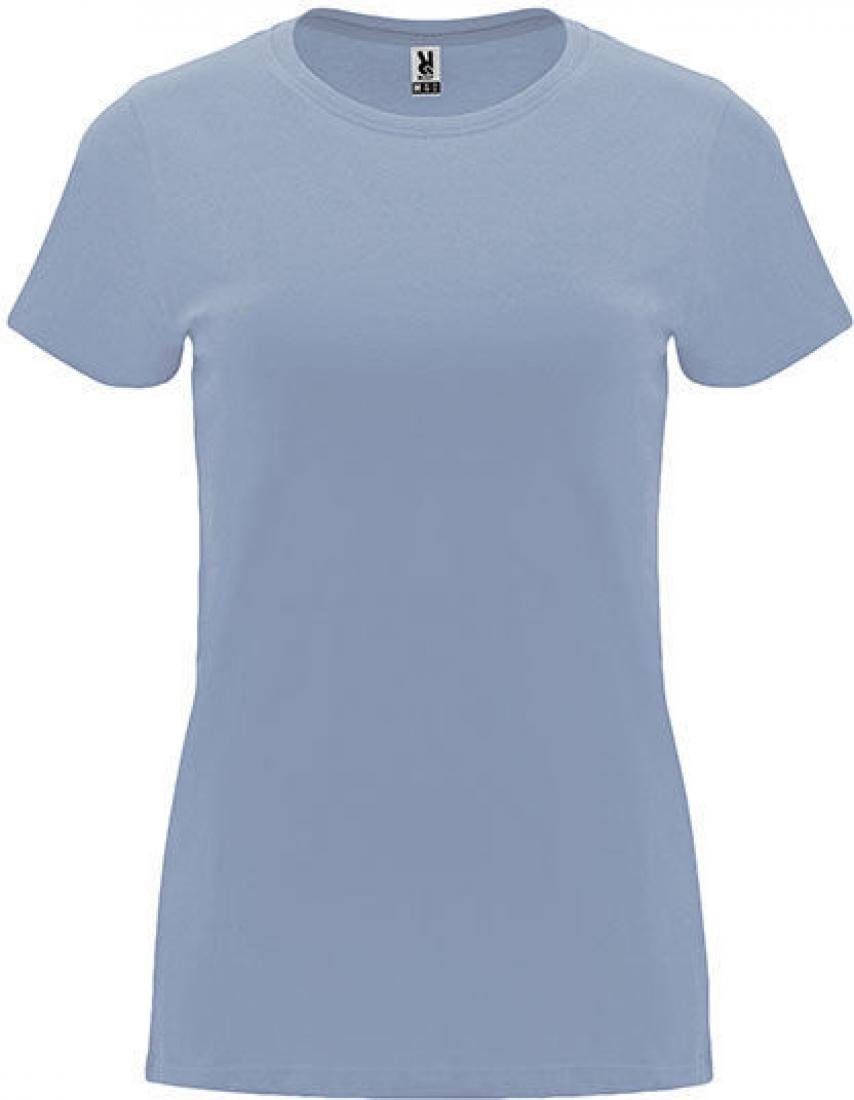 Roly Rundhalsshirt Damen Capri T-Shirt, Tailliert günstig online kaufen