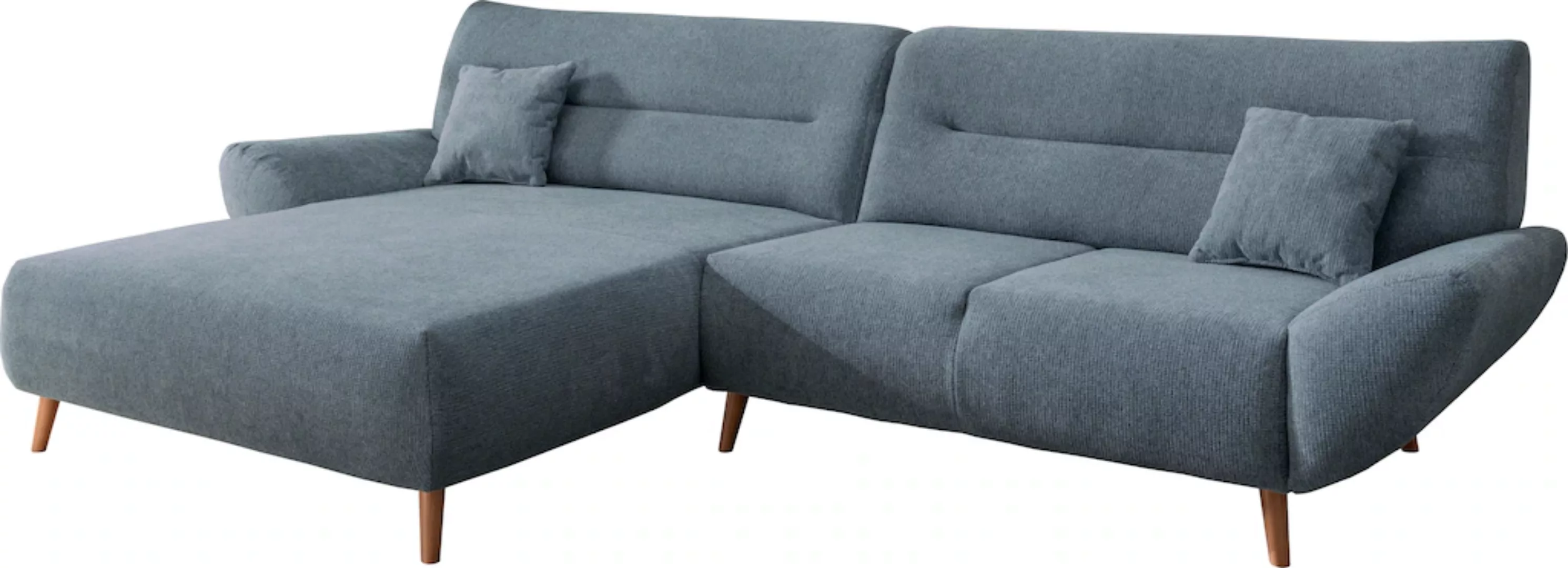 INOSIGN Ecksofa "Drago L-Form", frei im Raum stellbar, versch. Stoffe, 3-, günstig online kaufen