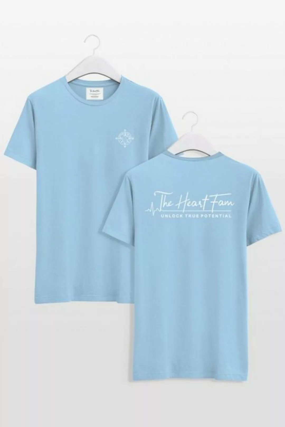 TheHeartFam T-Shirt Nachhaltiges Bio-Baumwolle T-Shirt Classic Herren Fraue günstig online kaufen