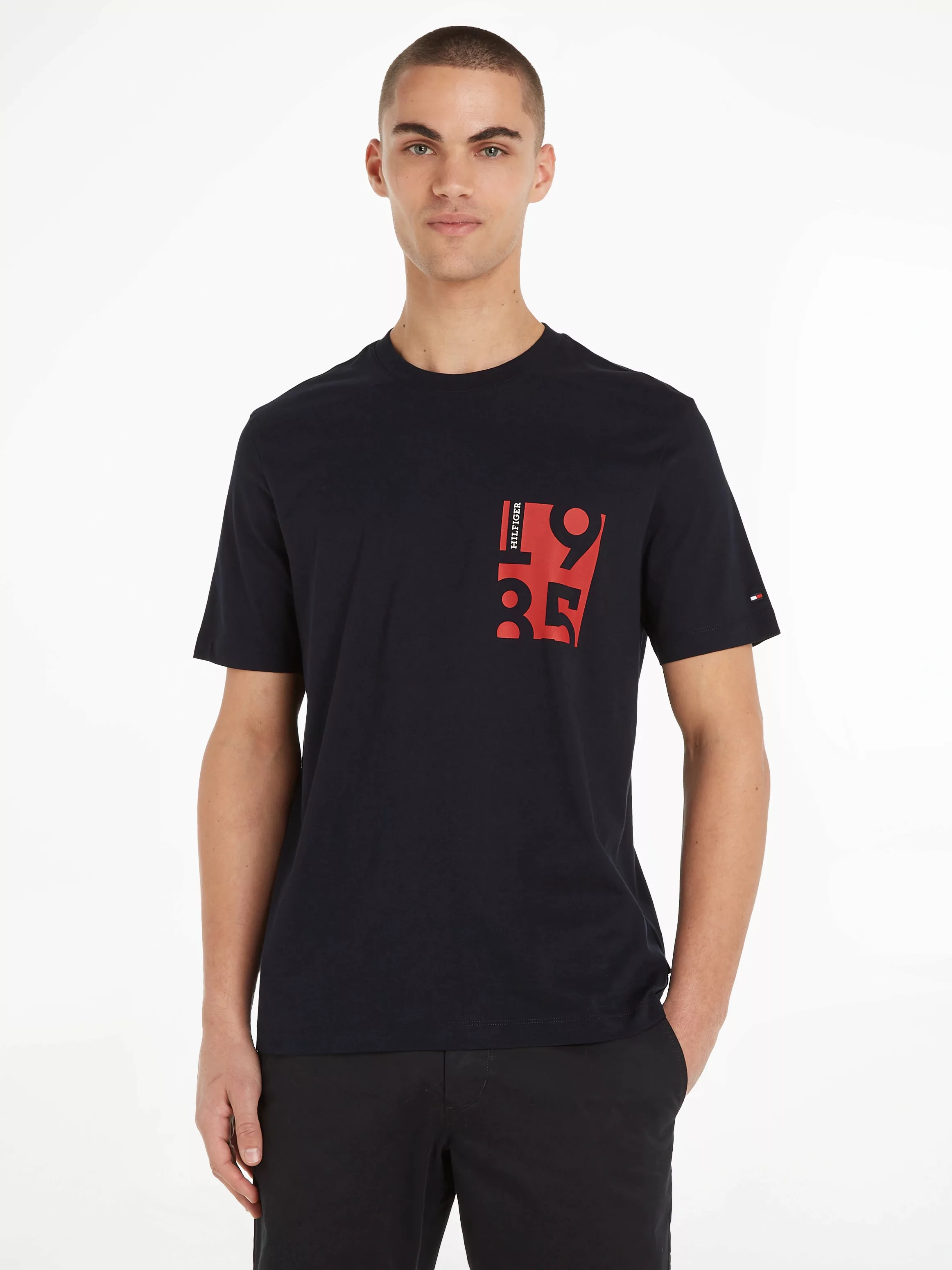 Tommy Hilfiger T-Shirt "CHEST PRINT TEE" günstig online kaufen