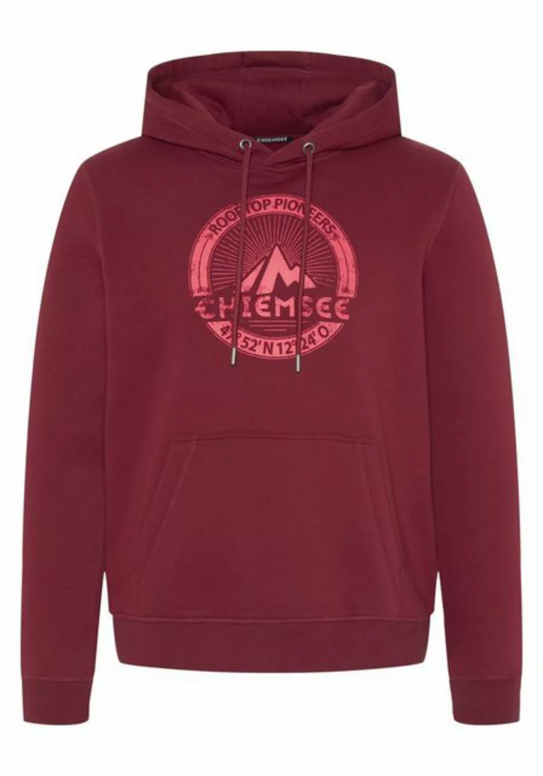 Chiemsee Kapuzensweatshirt Hoodie mit Label-Mountain-Motiv 1 günstig online kaufen