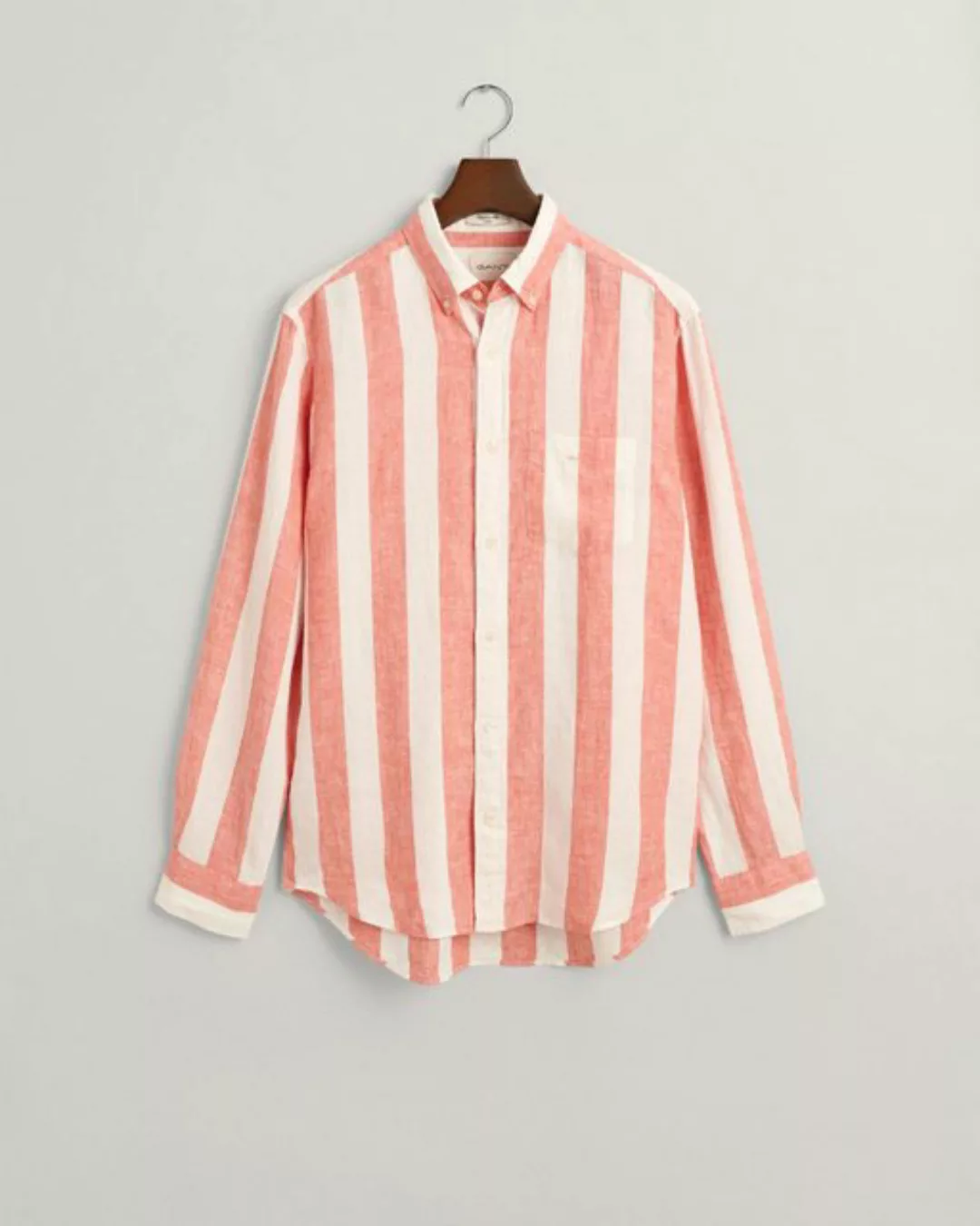 Gant Blusenshirt REG BOLD STRIPE LINEN SHIRT günstig online kaufen