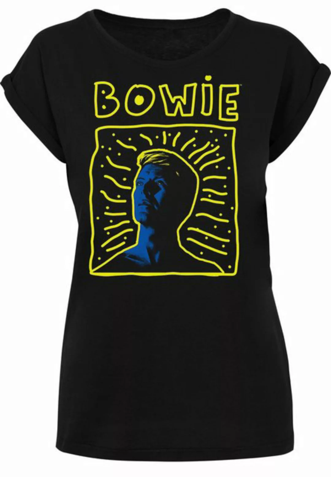 F4NT4STIC T-Shirt David Bowie 90s Frame Print günstig online kaufen