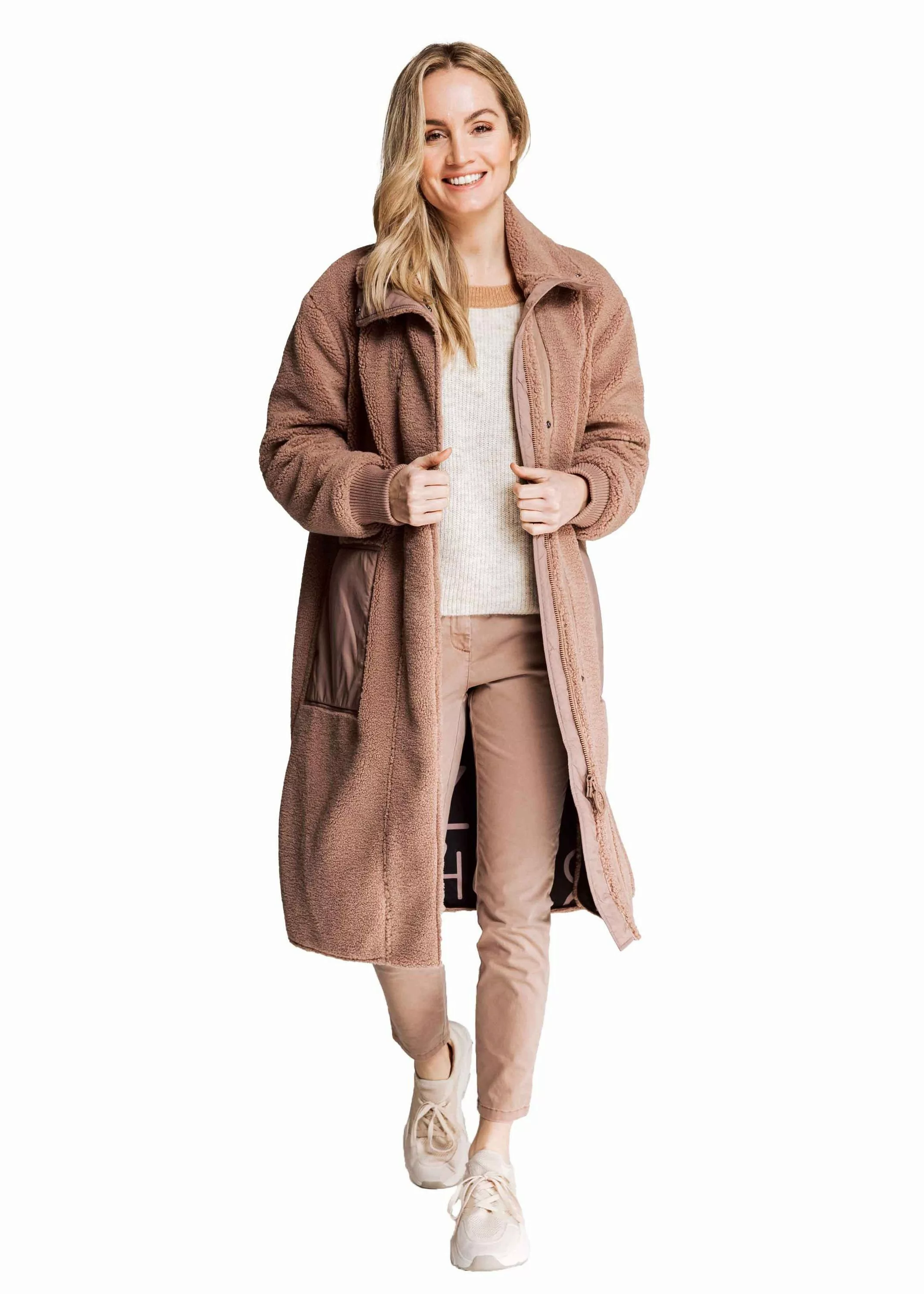 Zhrill Blouson Mantel PATHY Taupe (0-St) günstig online kaufen