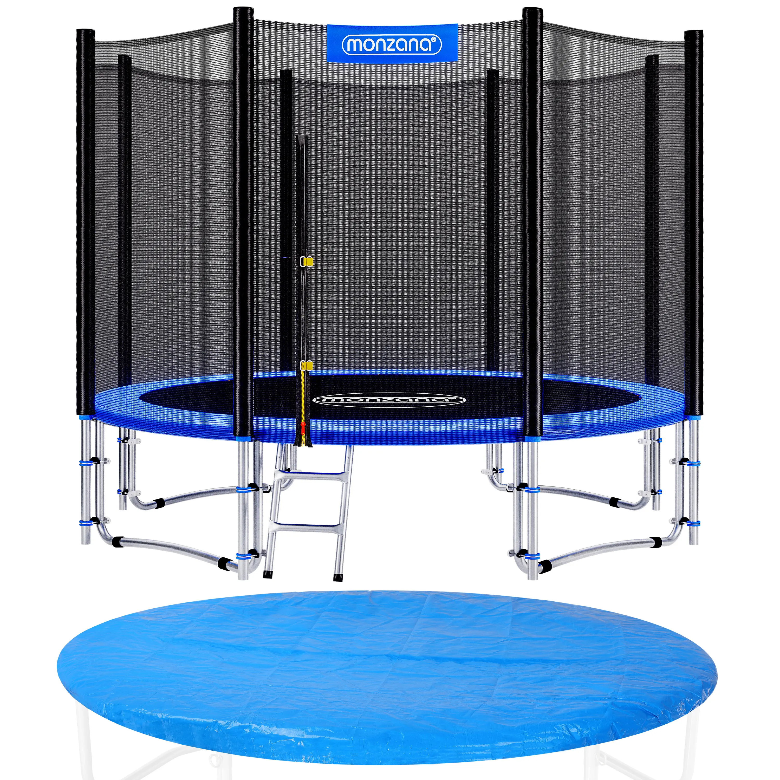 Trampolin Ø305cm inkl Sicherheitsnetz TÜV SÜD GS Abdeckung günstig online kaufen