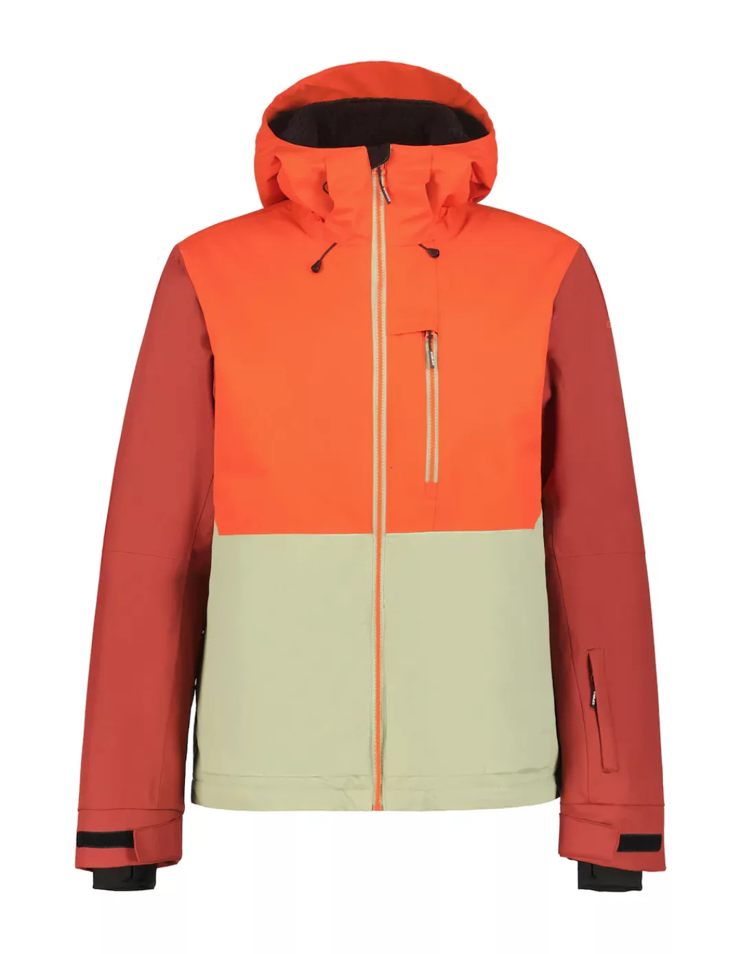 Icepeak Skijacke "H SKIJACKE CHESTER", mit Kapuze, mit kontrastfarbenen Log günstig online kaufen