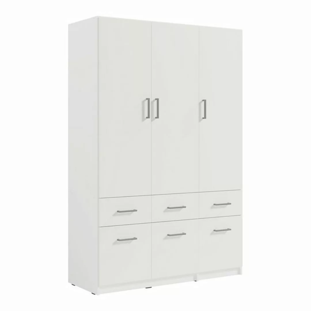 Lomadox Kleiderschrank TRIEST-166 Drehtürenschrank, 3-türig, 136cm breit, w günstig online kaufen