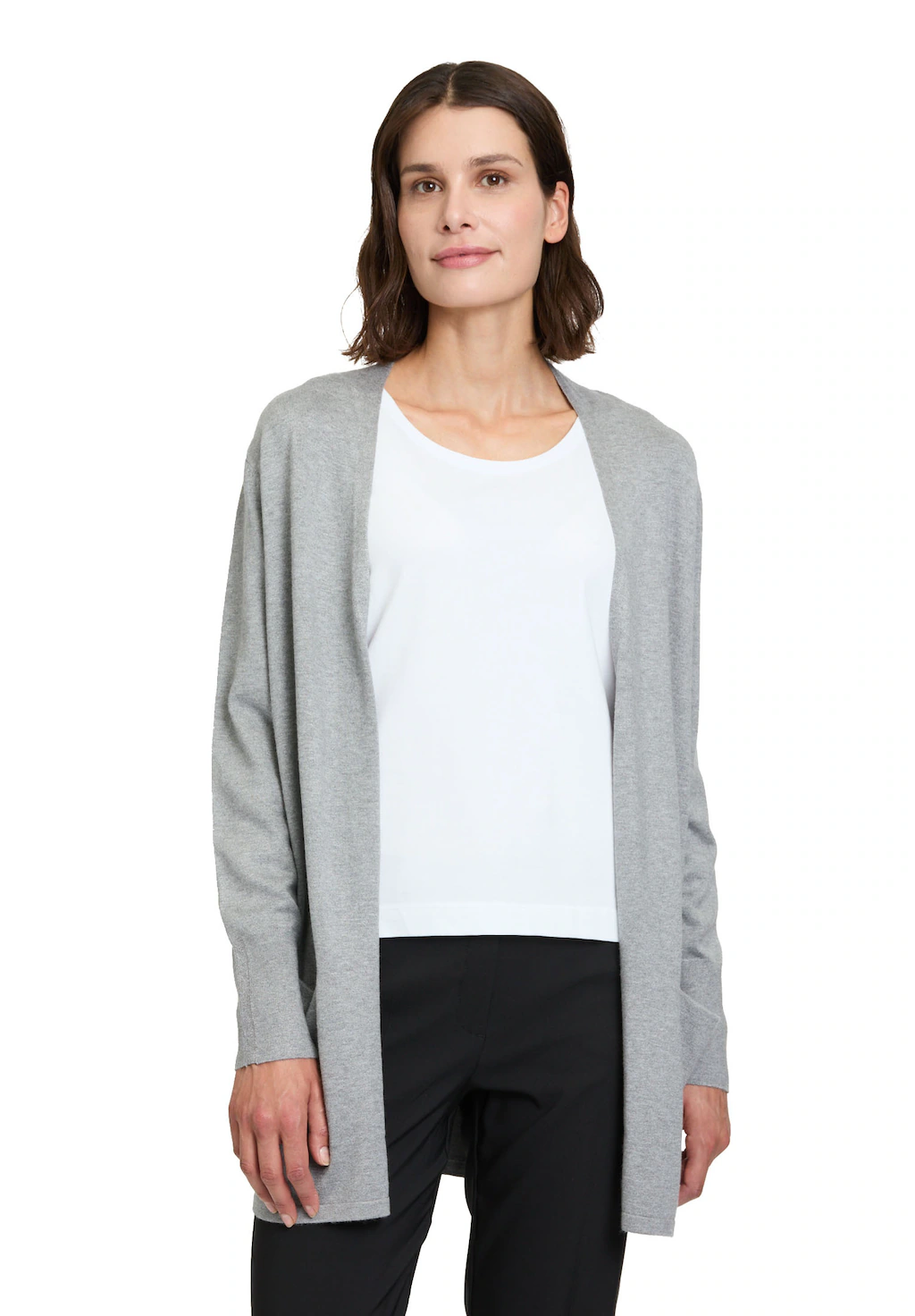 Betty Barclay Strickjacke "Betty Barclay Feinstrickjacke mit Lurexkanten", günstig online kaufen