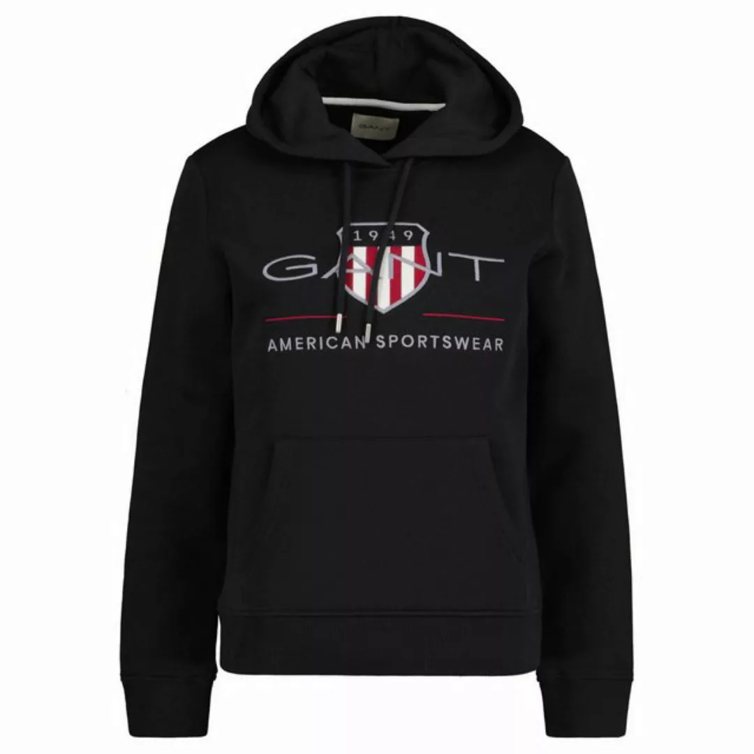 Gant Sweater Damen Sweatshirt - REGULAR ARCHIVE SHIELD HOODIE günstig online kaufen