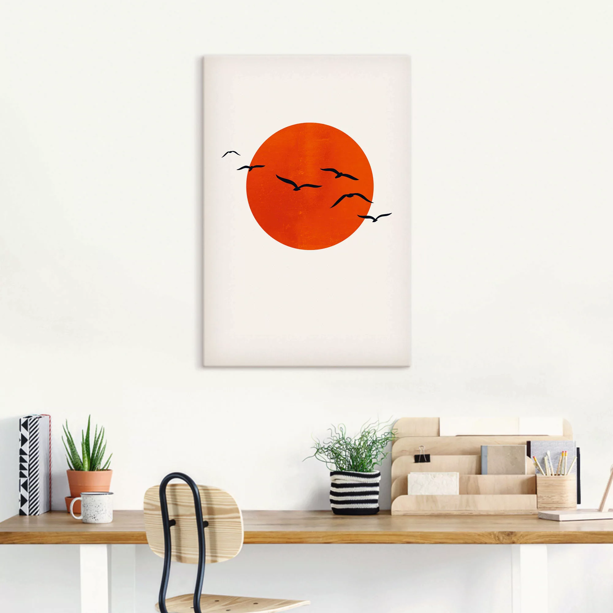 Artland Leinwandbild "Ein sonniger Tag", Himmelsbilder, (1 St.) günstig online kaufen