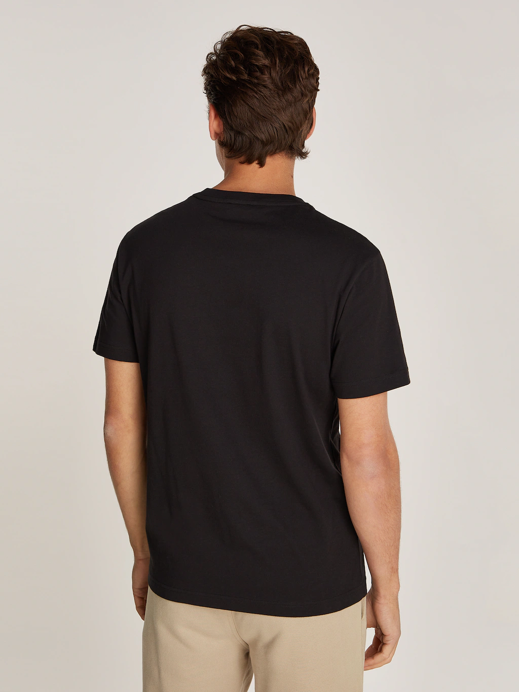 Calvin Klein T-Shirt RAISED LINE LOGO T-SHIRT mit Logoschriftzug günstig online kaufen